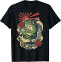 Japanese Gamer Frog Japan Anime Gaming T-Shirt