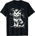 Punk Cat Grunge Rebel Cat Alternative Style T-Shirt