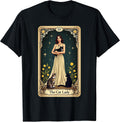 Cat, Lady Tarot Card Fun Graphic for Cat Lovers T-Shirt