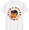 Fall In Love With Reading Cute Cat Autumn Lovers