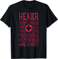 Wow Funny Healer Role Gaming Heals T-Shirt