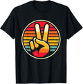 Retro Peace Love 60's 70's Hippie T-Shirt