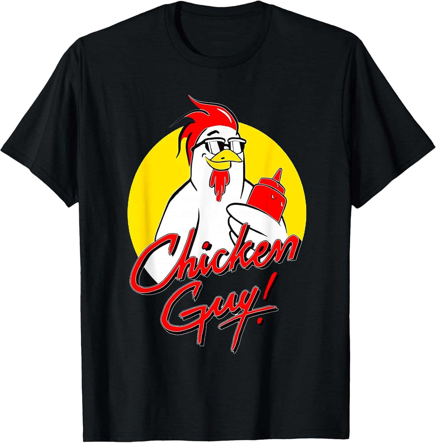 Funny Animal Meme Chicken Guy Cute Retro Basic