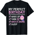Birthday Anime Shirts For Teen Girls And Youth