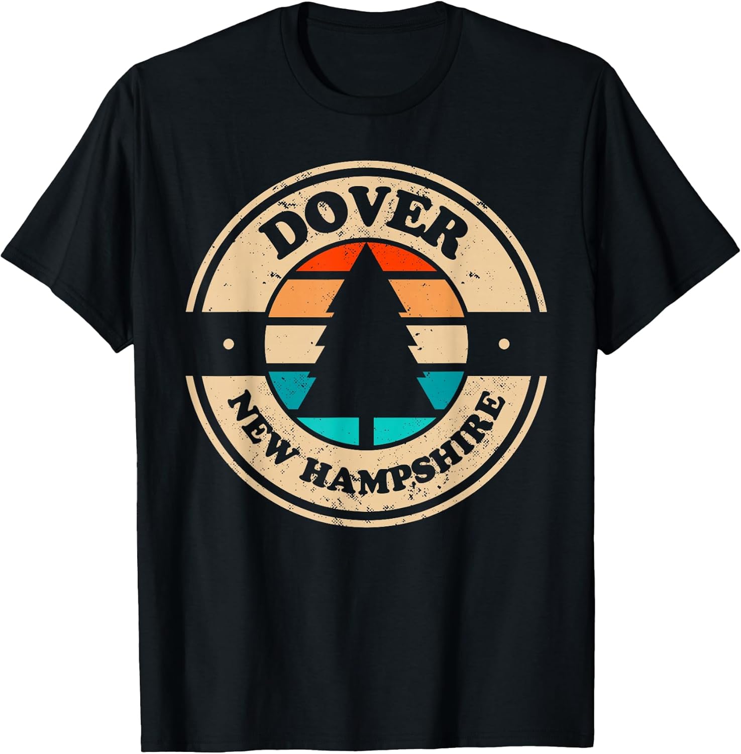 Dover New Hampshire NH Vintage 1980s 1970s Tee