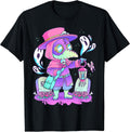 Pastel Goth Cute Creepy Plague Doctor Kawaii Menhera Wiccan T-Shirt Small