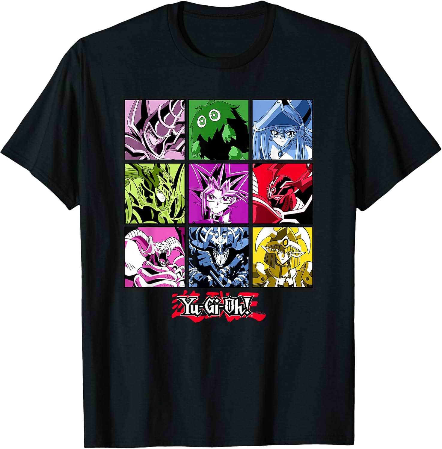Duel Monsters Colorful Pop Art Monsters Anime T-Shirt