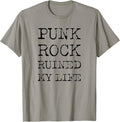 Punk Rock Ruined My Life - eGirl eBoy Concert Music Festival T-Shirt