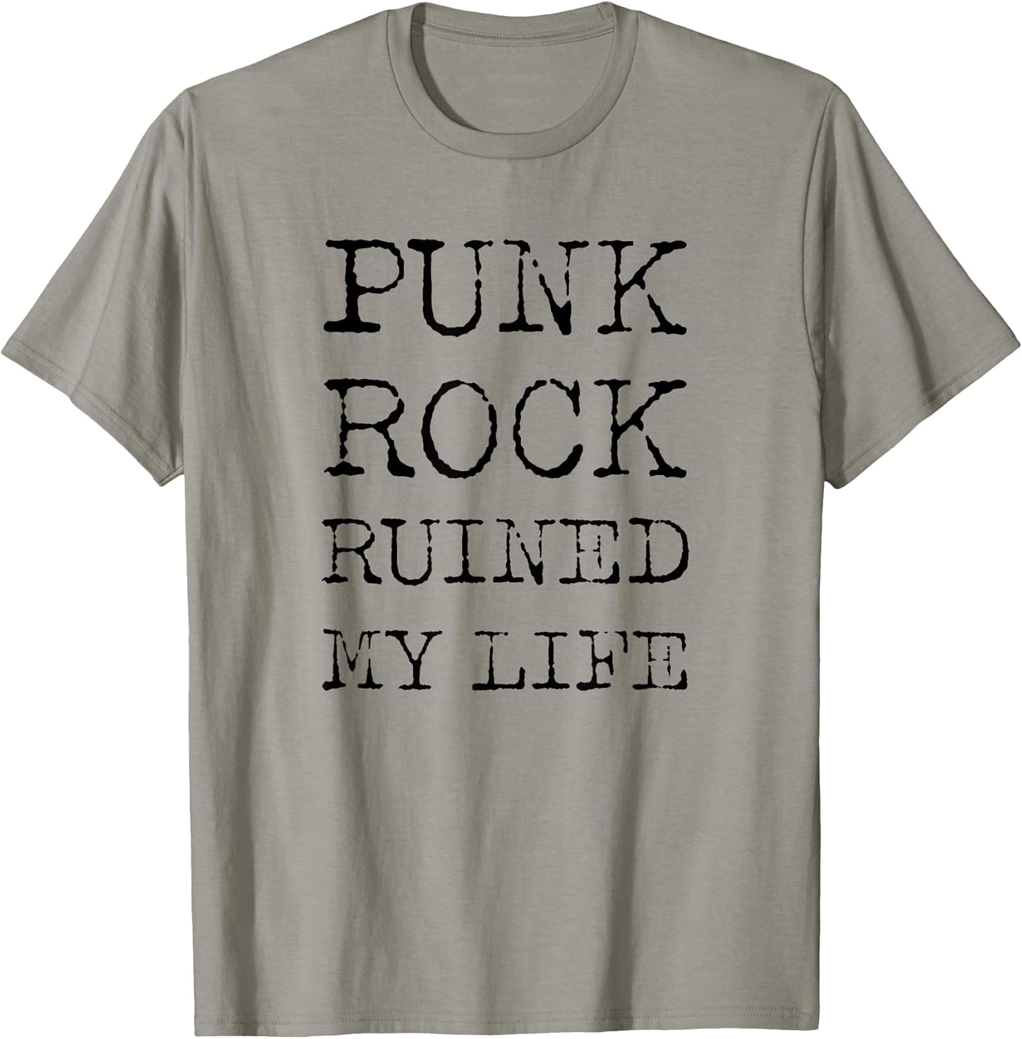 Punk Rock Ruined My Life - eGirl eBoy Concert Music Festival T-Shirt
