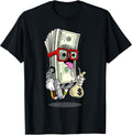Money Hip Hop Graphic Urban Graffiti Art T-Shirt