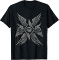 Seraphim Bible Accurate Angel Seeing Eye Esoteric Aesthetic T-Shirt