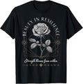 Hip Hop Y2K Vintage Hipster Edgy Urban Streetwear Rose T-Shirt