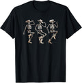 Skeleton Cowboys Line Dancing Halloween Holiday