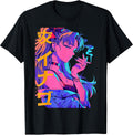 Waifu Anime Horror Girl Aesthetic T-Shirt