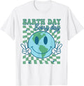 Earth Day Everyday Smile Face Hippie Planet Anniversary T-Shirt