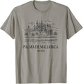 Palma de Mallorca Spain Minimalist Beach Travel Souvenir T-Shirt