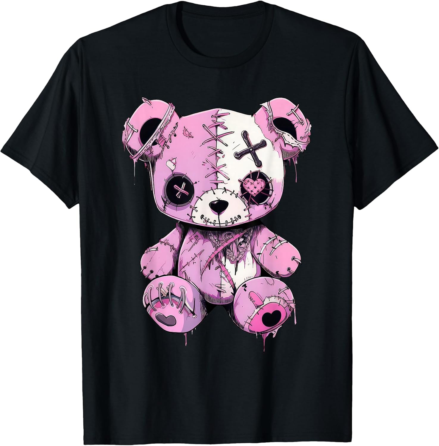 Pastel Goth Design Graphic Women Men Anime Kawaii T-Shirt