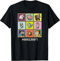 Characters Group Shot Box Panels Mashup T-Shirt