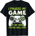 Funny Gaming Boys Girls Men Gamer Video Game T-Shirt