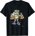 Money Hip Hop Meme Graphic Urban Graffiti Art Street Style T-Shirt