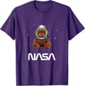 NASA Astronaut Teddy Bear Worm Logo