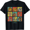 The Lion King Characters 90s Grid T-Shirt