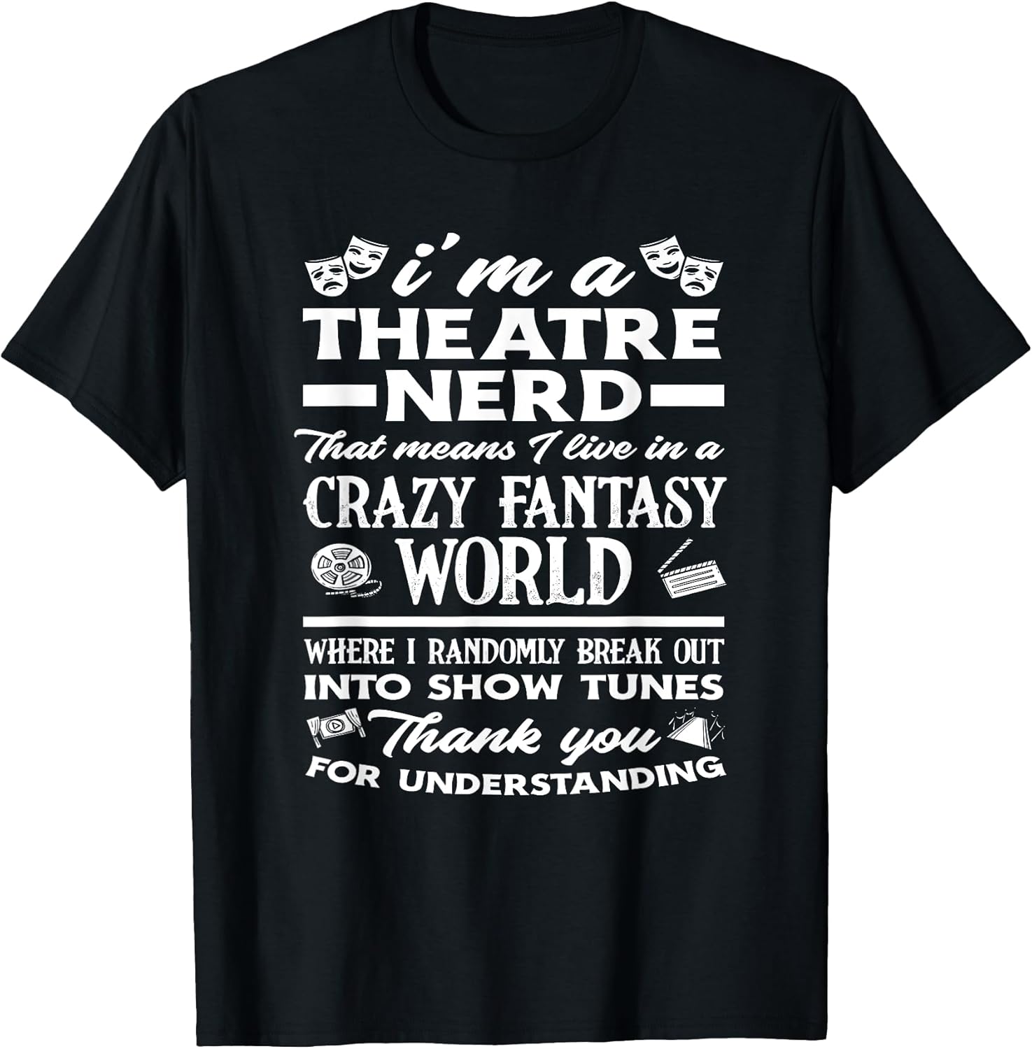 Theater Actor Actress Theatre Sayings Quotes Gifts
