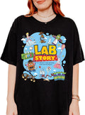 Lab Story Shirt Lab Week 2026 T-Shirt Science Laboratory Funny Graphic Tee La.b Technician Appreciation Gift to Infinity and Beyond for Our Patients Unisex Style