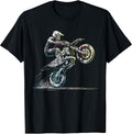 Dirt Bike Rider Retro Motorcycle Motocross T-Shirt