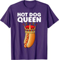 Cute Hot Dog Design For Women Girls Sausage Hotdog Lovers T-Shirt