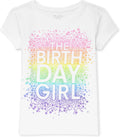 Girls' Birthday Graphic Tee
