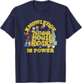 Knowledge is Power Logo Vintage TV Show T-Shirt
