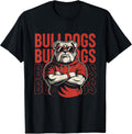 Retro Bulldogs Gift for Men Women Boys Girls Kids T-Shirt