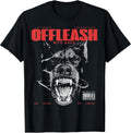 Doberman Dog Vintage Streetwear Urban Hip Hop Metal Rock Y2K T-Shirt
