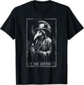 Plague Doctor Tarot Card Shirt Horror Death Occult Satanic T-Shirt