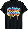 “Street Culture” Graffiti-Style Urban Streetwear T-Shirt