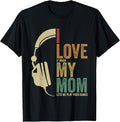Kids Gaming I Love My Mom Video Games Boy Gaming T-Shirt
