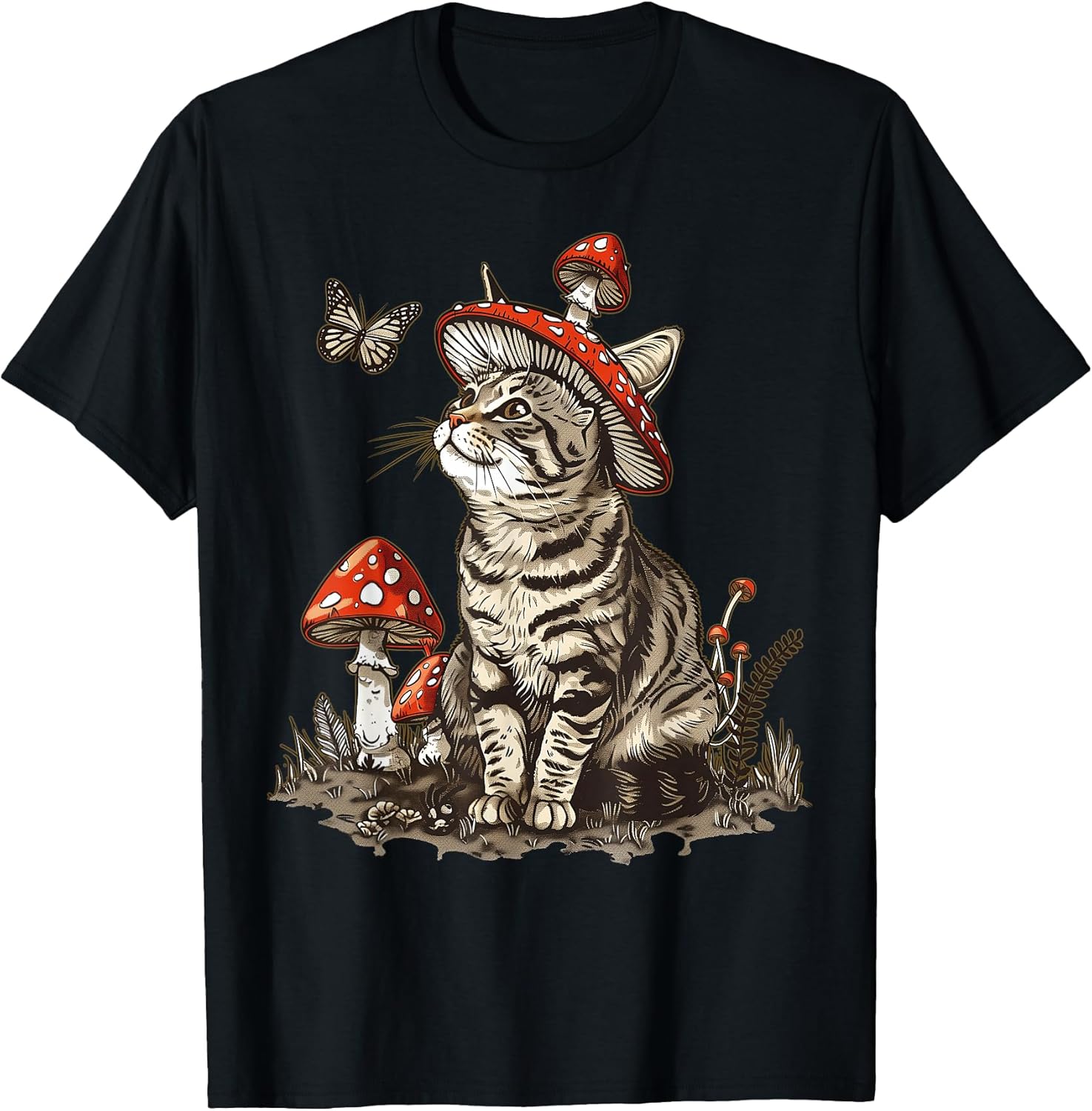 Tabby Cat Gray Cat Cottagecore Clothing