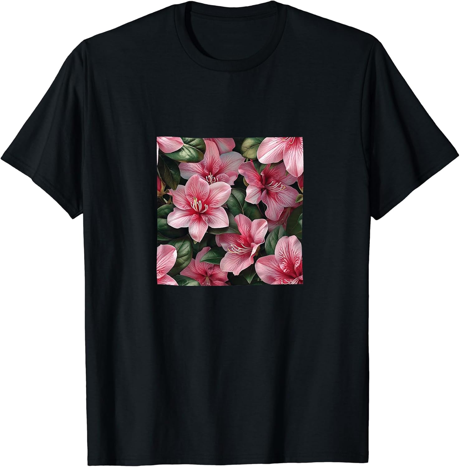Azalea Flower Pattern Merch