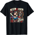 Who's The Fairest? - Goth Punk Snow Princess Tattoo T-Shirt