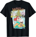 The Little Mermaid Vintage Retro Movie Cover Graphic T-Shirt