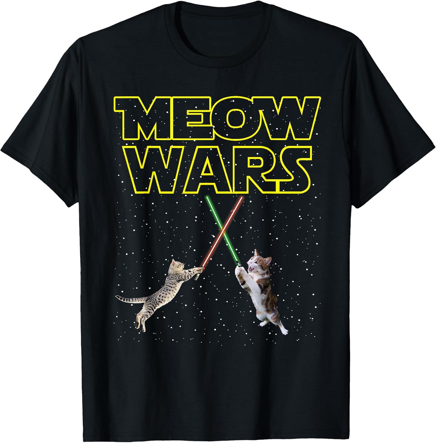 Meow Wars Funny Cats Gift Shirt