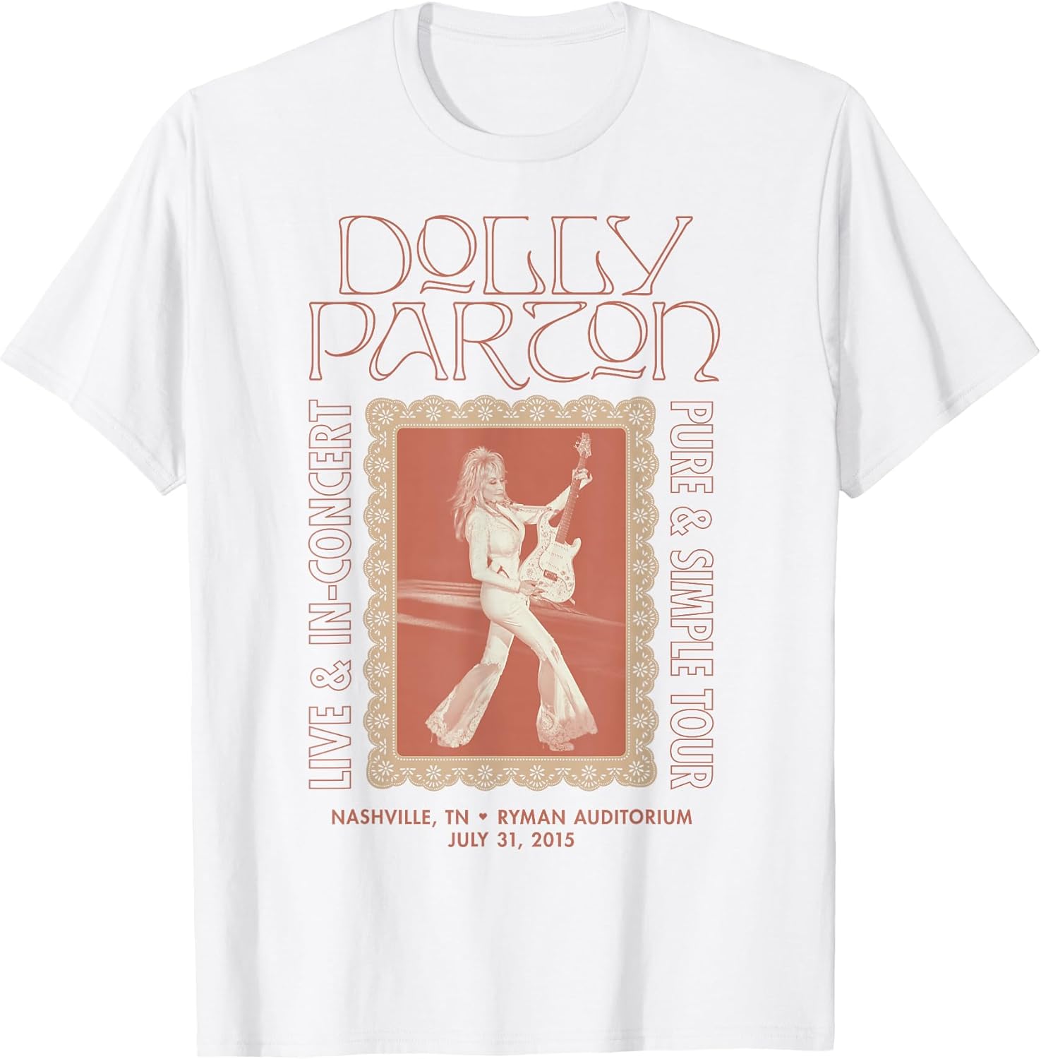 Live & in-Concert Pure & Simple Tour Nashville T-Shirt