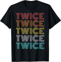 Twice Shirt Vintage Retro Apparel
