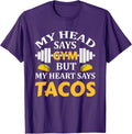 Funny Gym Quotes Taco Lovers Gift For Men Women