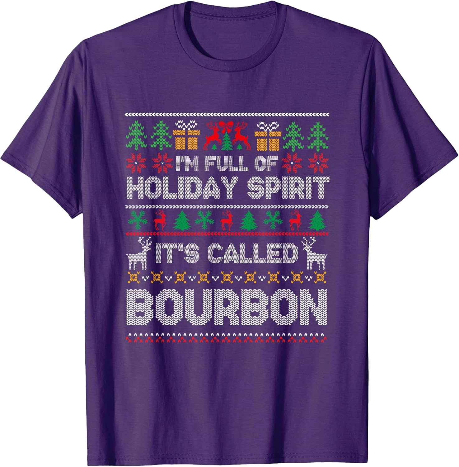 Im Full Of Holiday Spirit It's Called Bourbon Wine