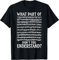 What Part Of Dont You Understand Gifts Music Notes