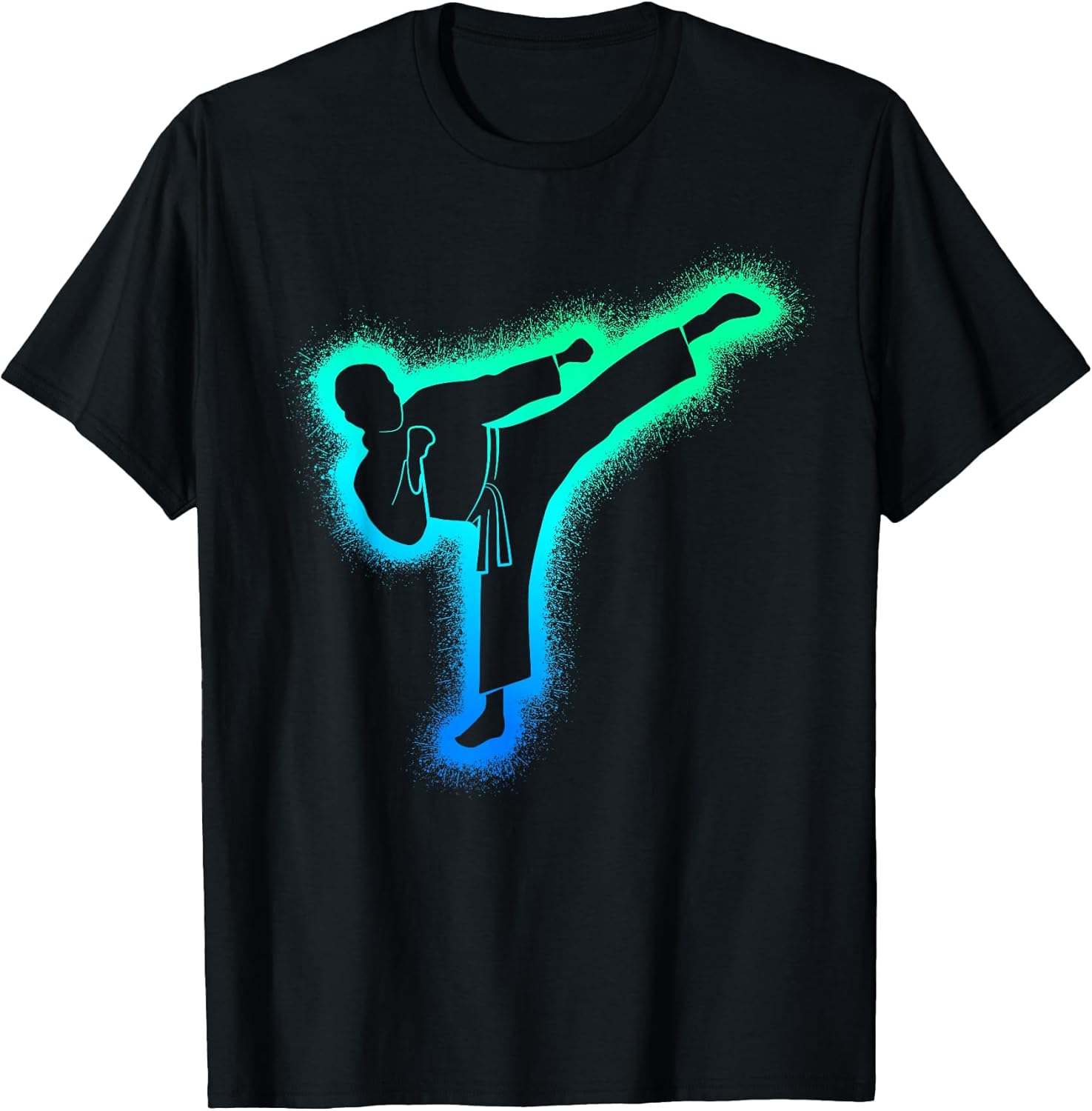 Taekwondo Martial Arts Kids Men Boys Karate T-Shirt