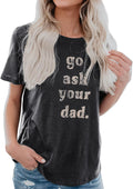 Womens Mom Shirt Summer Funny Short Sleeve Mommy Graphic Tees T-Shirts