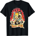 Lady Luck Gambler American Traditional Tattoo Flash T-Shirt